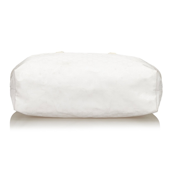 GUCCI GG IMPRIME WHITE SUPREME TOTE BAG - Picture 4 of 8